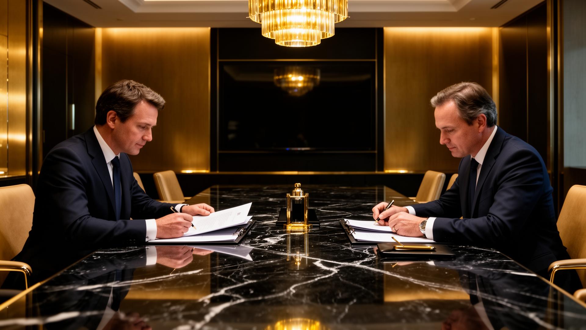 Reunião executiva premium na GOLDEN ADLER